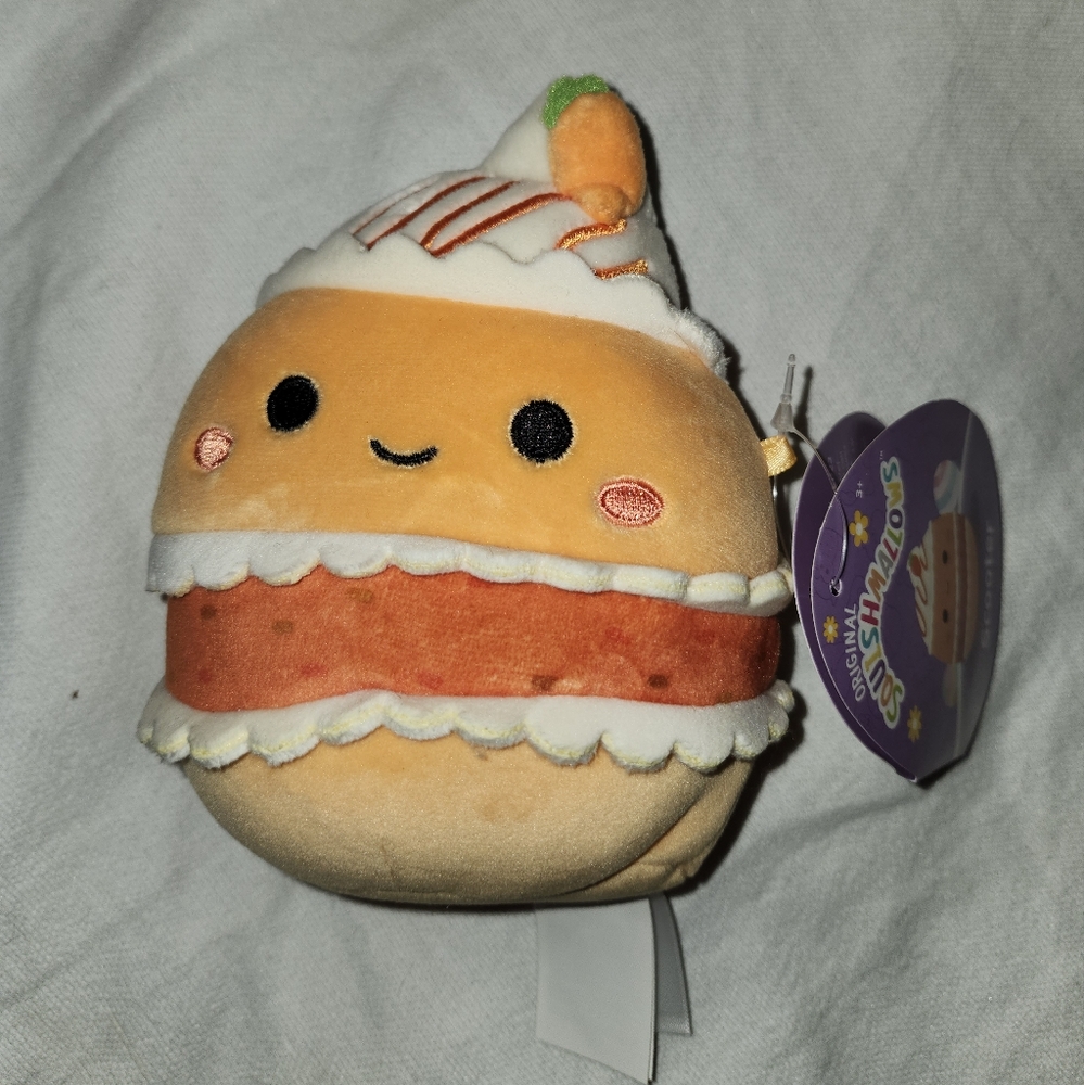 Squishmallows Official Plush 5 inch Orange Carrot Cake